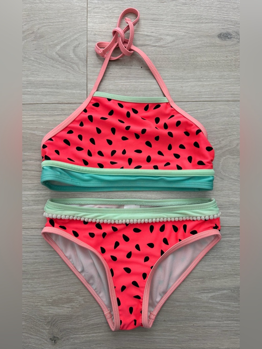 Girls Watermelon 2 Piece Swim Suit